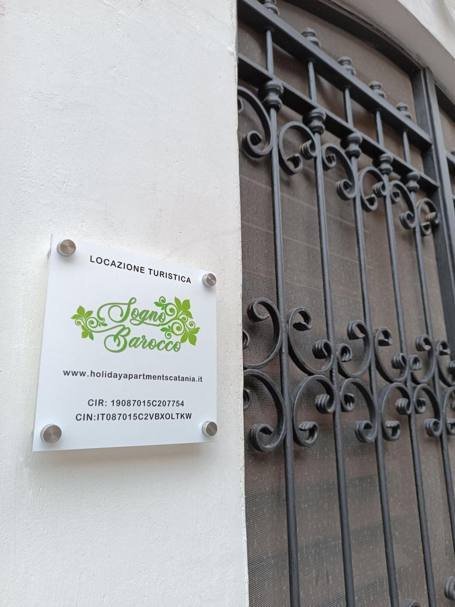Sogno Barocco Apartamento Catânia Exterior foto